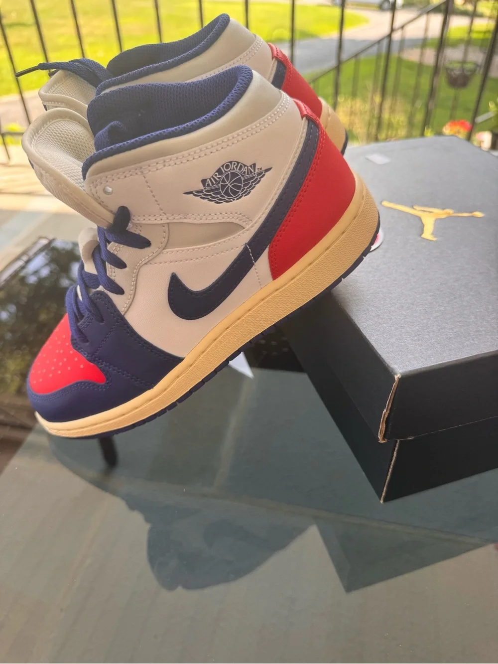 Jordan bold colorblocking